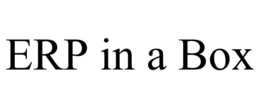 ERP IN A BOX trademark