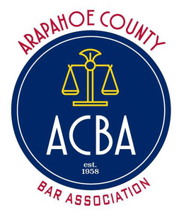 ARAPAHOE COUNTY BAR ASSOCIATION ACBA EST. 1958 trademark