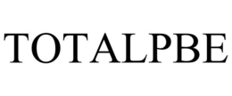 TOTALPBE trademark