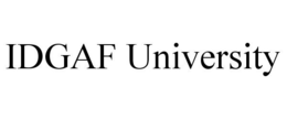 IDGAF UNIVERSITY trademark