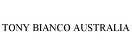 TONY BIANCO AUSTRALIA trademark