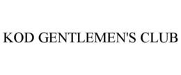 KOD GENTLEMEN'S CLUB trademark