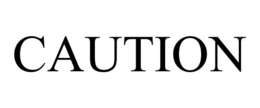 CAUTION trademark