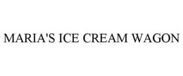 MARIA'S ICE CREAM WAGON trademark