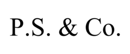 P.S. & CO. trademark