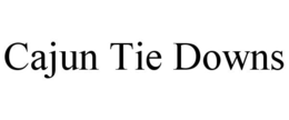 CAJUN TIE DOWNS trademark