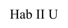 HAB II U trademark