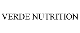 VERDE NUTRITION trademark