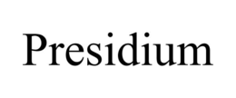 PRESIDIUM trademark