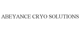 ABEYANCE CRYO SOLUTIONS trademark