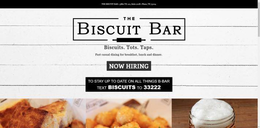 THE BISCUIT BAR trademark