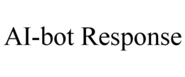 AI-BOT RESPONSE trademark