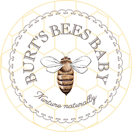 BURT'S BEES BABY NURTURE NATURALLY trademark