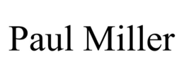 PAUL MILLER trademark