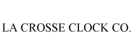 LA CROSSE CLOCK CO. trademark