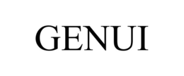 GENUI trademark