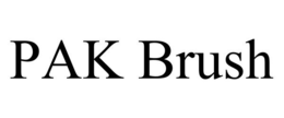 PAK BRUSH trademark