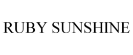 RUBY SUNSHINE trademark