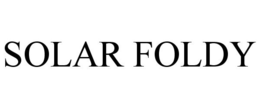 SOLAR FOLDY trademark