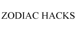 ZODIAC HACKS trademark