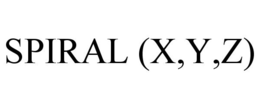 SPIRAL (X,Y,Z) trademark