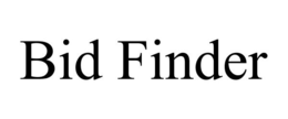 BID FINDER trademark