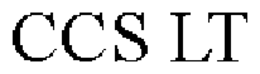 CCS LT trademark