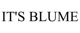 IT'S BLUME trademark