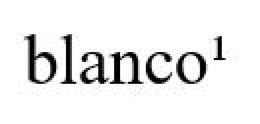 BLANCO1 trademark