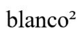 BLANCO2 trademark