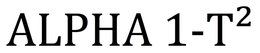 ALPHA 1-T² trademark