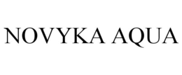 NOVYKA AQUA trademark