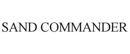 SAND COMMANDER trademark