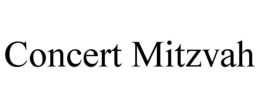 CONCERT MITZVAH trademark