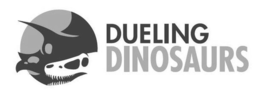 DUELING DINOSAURS trademark