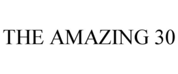 THE AMAZING 30 trademark