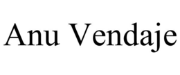 ANU VENDAJE trademark