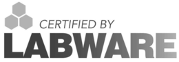 CERTIFIED BY LABWARE trademark