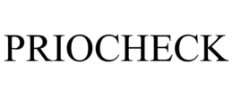 PRIOCHECK trademark