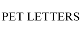 PET LETTERS trademark