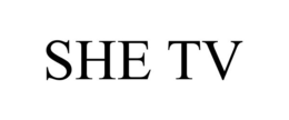 SHE TV trademark