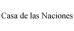 CASA DE LAS NACIONES trademark