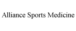 ALLIANCE SPORTS MEDICINE trademark