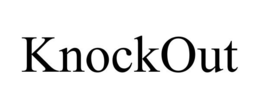 KNOCKOUT trademark