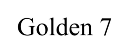 GOLDEN 7 trademark