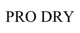 PRO DRY trademark