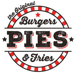 THE ORIGINAL BURGERS PIES & FRIES trademark