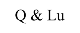 Q & LU trademark