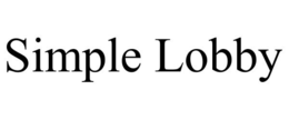 SIMPLE LOBBY trademark