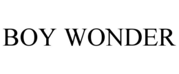 BOY WONDER trademark